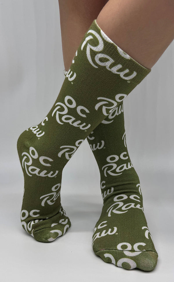OC Raw Logo Socks