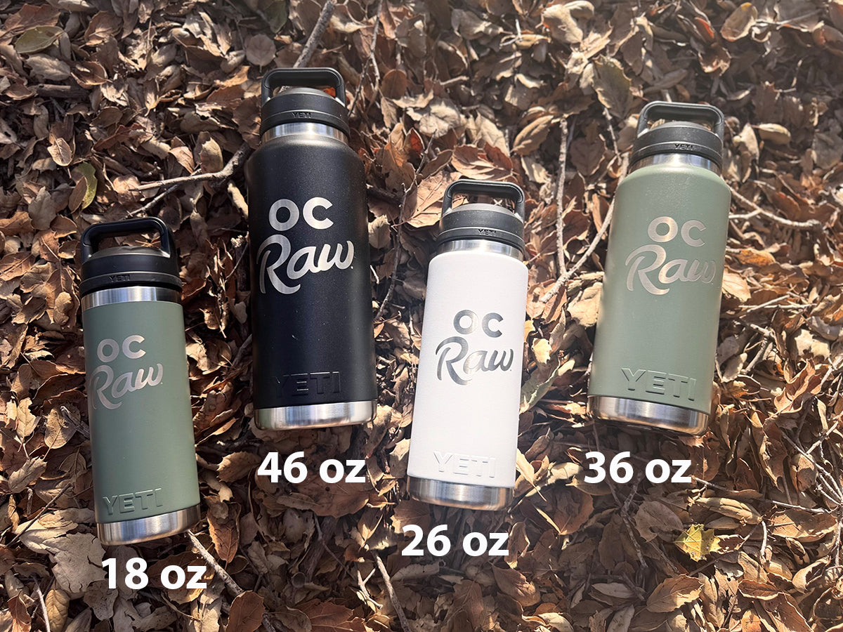 OC Raw YETI® 36 oz Bottle