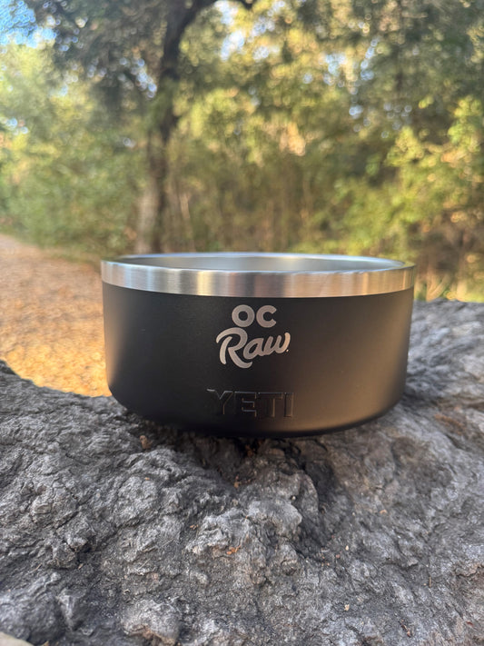 OC Raw YETI® Dog Bowl