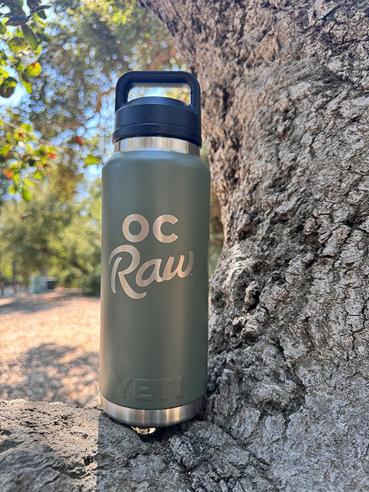 OC Raw YETI® 36 oz Bottle